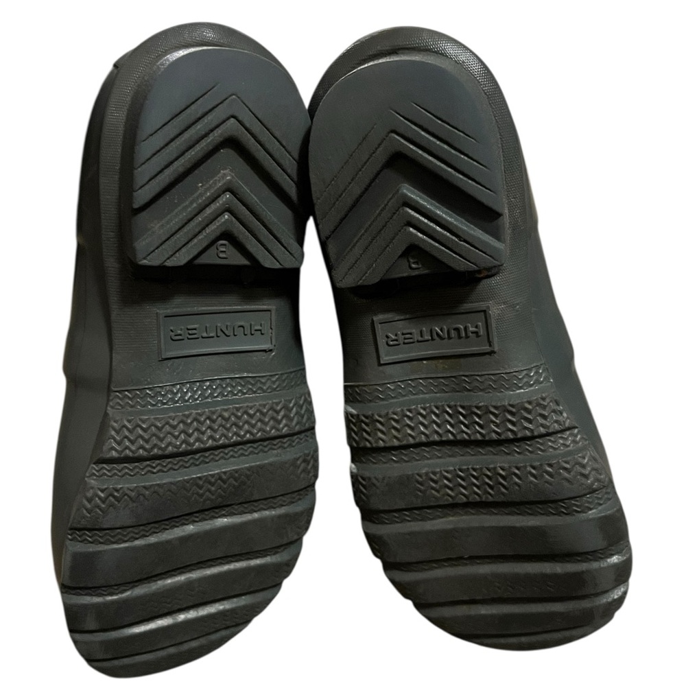 Hunter Grey Women's Original Tall Rain Boots SZ 6 - Picture 3 of 4